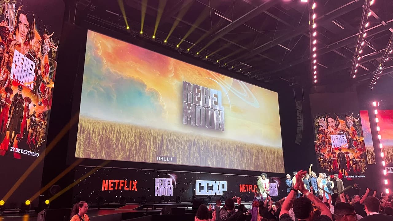 Netflix faz primeira exibição mundial de Rebel Moon, de Zack Snyder, na CCXP