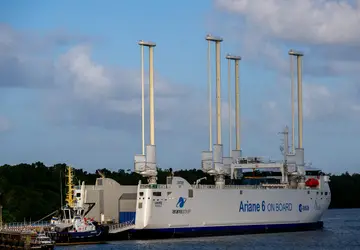 Ariane 6 chega à Guiana Francesa e está pronto para montagem
