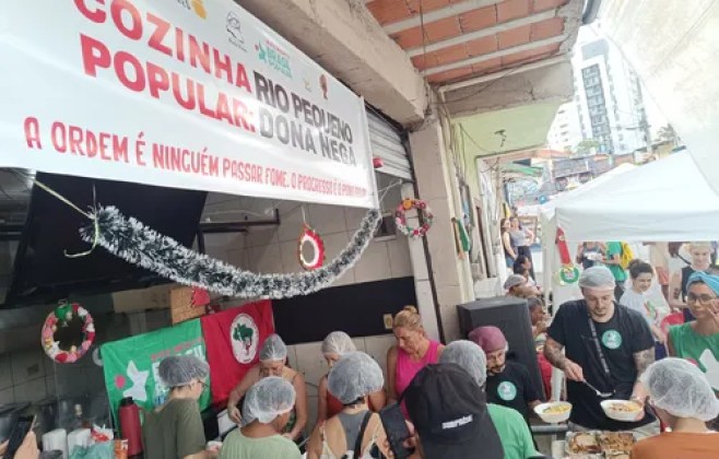 Em defesa da soberania alimentar, Brasil Popular inaugura cozinha solidária no Rio Pequeno, bairro da capital paulista